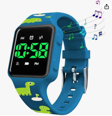 Kids Watch Upgraded Toddler Potty Training Watch Remind Boys&Girls to Go to The Toilet, Waterproof Digital Watch with Countdown/Alarm Clocks/Music and Vibration Reminder, Kids Gift Idea for Mom